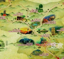 海门景点地图(长沙景点地图)